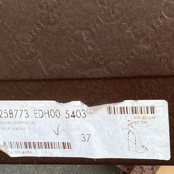 Gucci Python Stiletto Platforms, IT Size 37 - Picture 11 of 11